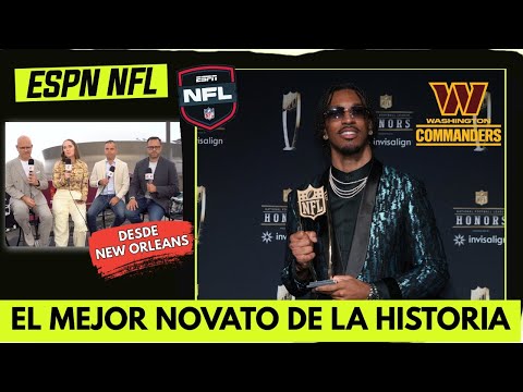 JAYDEN DANIELS tuvo LA MEJOR TEMPORADA EN LA HISTORIA de QB NOVATO y se LLEVÓ EL PREMIO | ESPN NFL