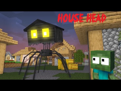 HOUSE HEAD ATTACK 2 - Horror YellowBee Craft Animation