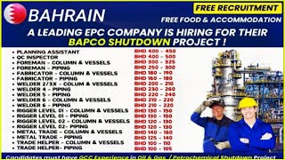 Urgent Required For Bahrain 🇧🇭 2025 | After Visa Payments | Direct CV Selection | Bahrain Jobs