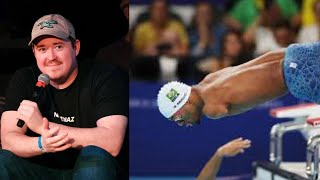 Matt Mccusker and Shane Gillis talk about Paralympic swimmer