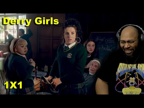 Derry Girls Season 1 Episode 1 Its the first day of school Reaction