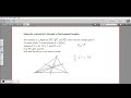 Medians and Centroids in Triangles