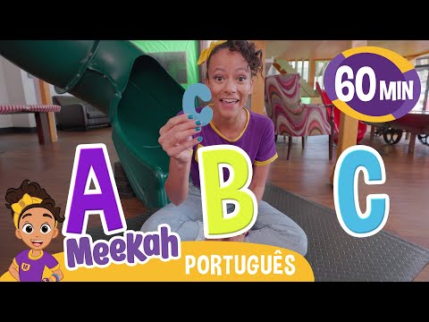 Meekah Nos Ensina Sobre as Letras do Alfabeto | 💜Olá Meekah!💜| Amigos do Blippi Brasil |