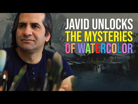 GENIOUS Watercolor Tricks of Javid Tabatabaei YOU SHOULD NOW | Learn to paint watercolor