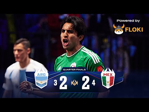 Argentina VS México | Partido Completo Cuartos de final Día 2 (2-2) (3-4)