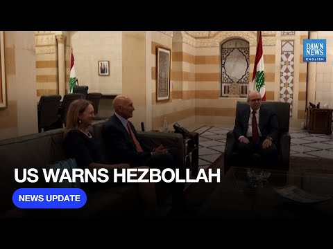 YouTube video thumbnail: US Warns Hezbollah: Stay Out of Iran-Israel Conflict | Thomas Barrack's Press Conference
