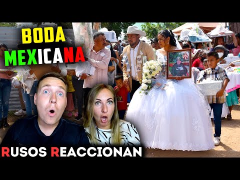 RUSOS REACCIONAN a BODA TRADICIONAL MEXICANA y SE QUEDAN IMPACTADOS 😱