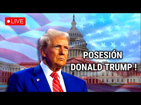 🔴EN VIVO ! Posesión Presidente Donald Trump en los Estados unidos !