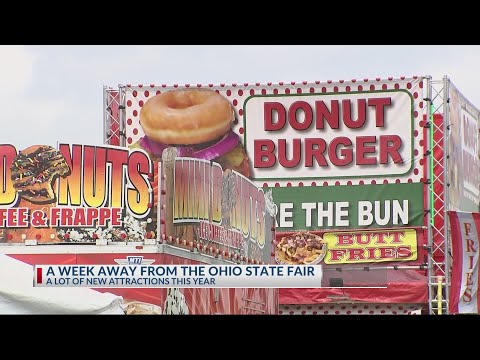 YouTube video thumbnail: Ohio State Fair Opens in 1 Week. Here's What's New This Year.