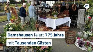Damshausen feiert 775 Jahre mit Tausenden Gästen