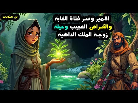 قصة الأمير وسر فتاة الغابة والقراص العجيب وحيلة زوجة الملك الداهية قصة خيالية مشوقة مسموعة قبل النوم