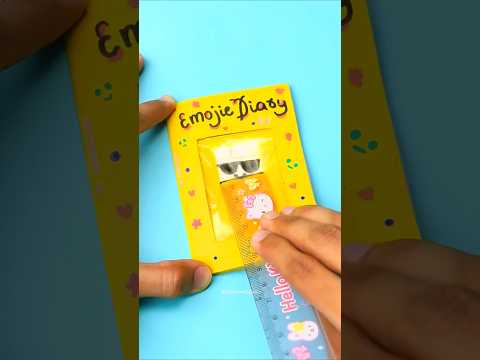 Easy Emoji✨MAGIC✨notebook craft Try it now ! #diy #craft #shorts #youtubeshorts #art #magic #emoji