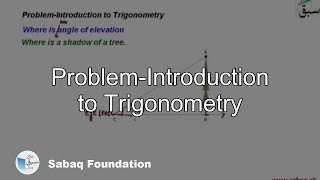 Problem-Introduction to Trigonometry