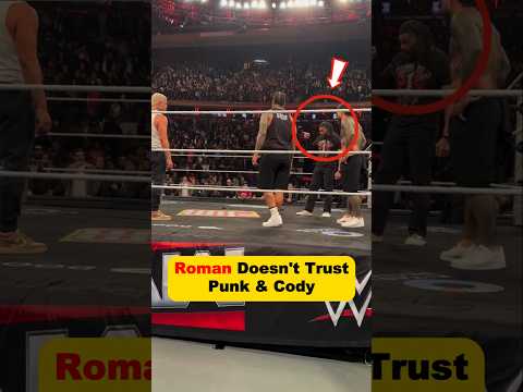 Roman Reigns Warns Usos About Punk & Cody😯