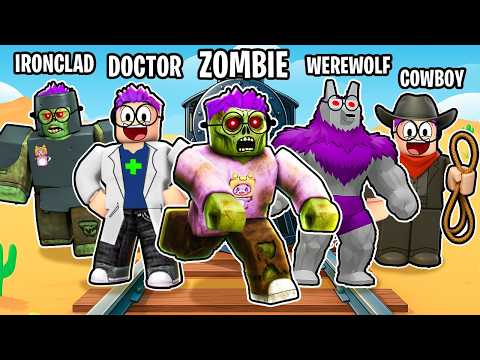 We Used EVERY CLASS In ROBLOX DEAD RAILS!? (SECRET ENDING UNLOCKED!)