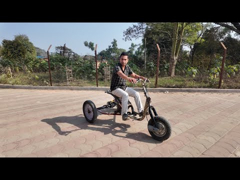 electric three wheel super bike #Technicalpartha