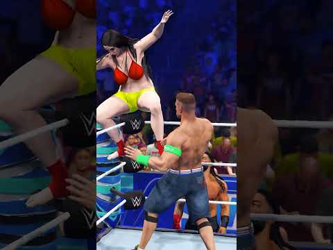 John Cena vs Indian Female Wrestlers 🇮🇳 WWE Smackdown Highlights Today