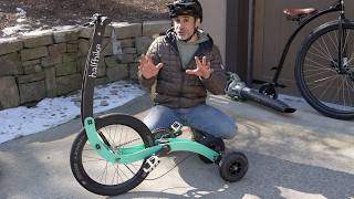 Riding 10 Weird Bikes On My Obstacle Course