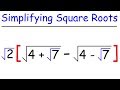Simplifying Expressions and Square Roots