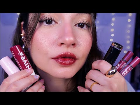 ASMR My ULTRA Favorite Drugstore Tinted Lip Balms