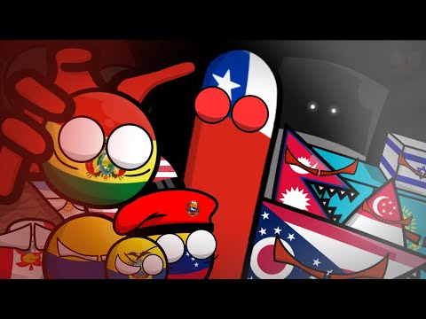¿Qué Pasó Con Chile? 🇨🇱 (Temporada 1  Recopilada) #shorts #countryballs #humor #viral #polandball