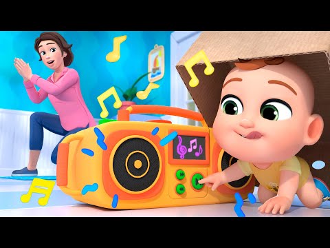 Buttons Song (Learn Shapes) + More Songs For Kids | Newborn Nursery Rhymes