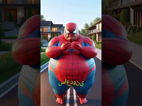 لقد اختفت معدة سبايدرمان