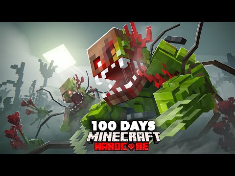 I Spent 100 Days in a Flood Infection in Hardcore Minecraft... Here's What Happened