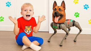 Perro Real contra Perro Robot
