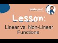 Exploring Linear and Non-Linear Functions