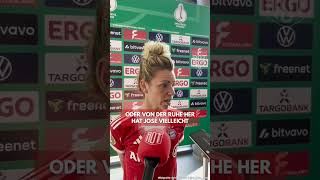 FC Bayern Frauen: Linda Dallmann über Trainer José Barcala 👀🗣️