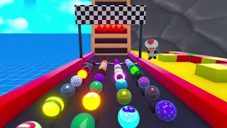 Marble Race Part 56 on various courses! | Marble World