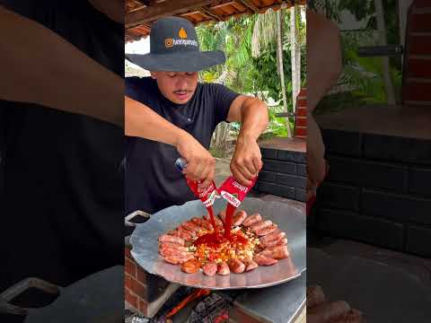 Hot dog a moda rústico #hotdog #cachorroquente