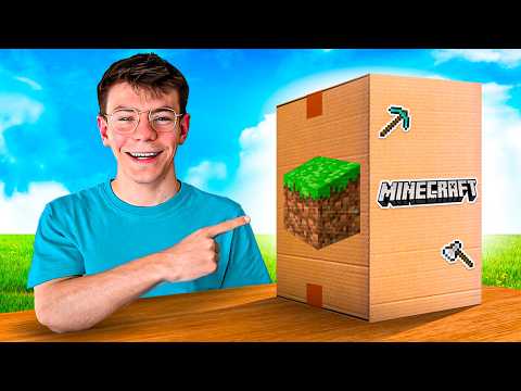 Abrí una *Caja Misteriosa* de Minecraft!