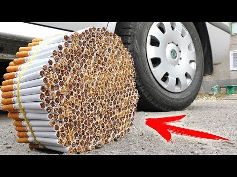 EXPERIMENT: CAR VS CIGARETTES