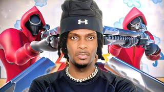 JE PARTICIPE A SQUID GAME FORTNITE