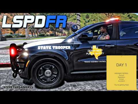 GTA 5 MODS FIRST CITY HIGHWAY PATROL 2025| GTA 5 Lspdfr Mod