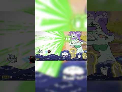 porque a sereia de cuphead transforma o aviao em pedra