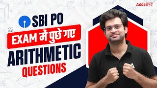 SBI PO 2026 Quant | Real Arithmetic Questions Asked in Previous Exams | By Navneet Sir