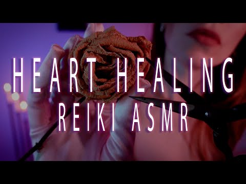 Heart Healing & Attunement | No Talking Session | Reiki ASMR | Layered Sounds