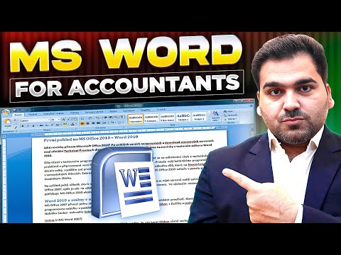 MS Word Tutorial for Accountants | Beginner to Advance