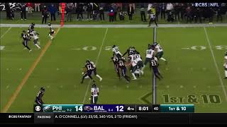 Saquon Barkley Rushing Touchdown. Eagles VS Ravens 12/1/24