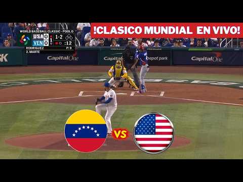 🔴EN VIVO: VENEZUELA 🆚 ESTADOS UNIDOS / CLASICO MUNDIAL / EN VIVO