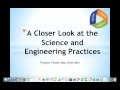 Science and Engineering Practices Overview