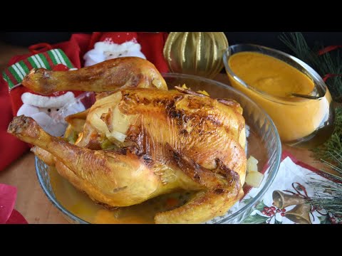 ❤ Pollo a la naranja asado Especial Navidad