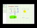 Solving Linear Equations with Fractions