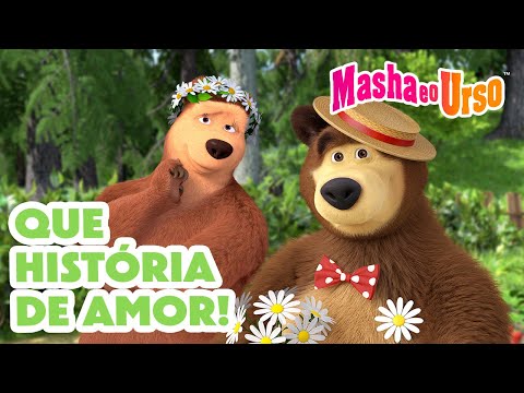 Masha e o Urso 👱‍♀️🐻 🥰 Que História de Amor! 📖💌 Coleção de desenhos animados