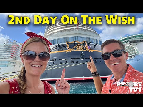 2nd Day Aboard the Disney Wish - Private Ship Tour, Palo Brunch, Marvel Dinner - Disney Cruise 2024