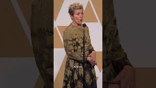 Frances McDormand shines a light on inclusion riders 🙌🏻