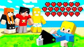 ENGANEI meus AMIGOS com 1.000.000 de CORAÇÕES no Minecraft!!